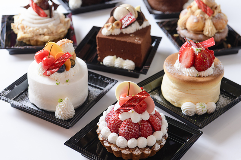 素材を大切にした四季を彩るケーキ